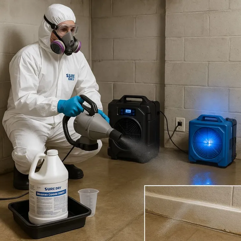 Sanitization and Odor Removal process in Waller, TX