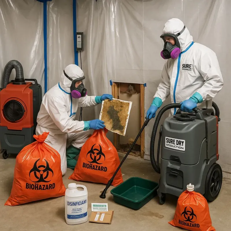 Contaminated Water Handling Protocols process in Waller, TX